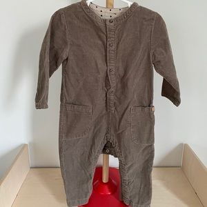 Zara Toddler Corduroy Romper